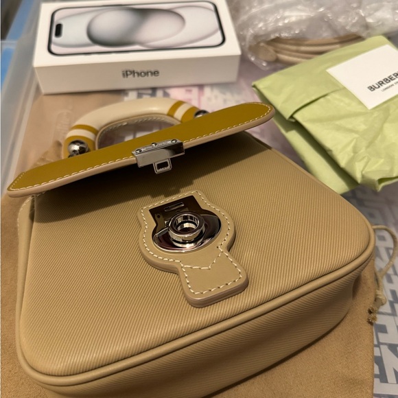 Authentic BURBERRY Mini Top Bag - Picture 16 of 17